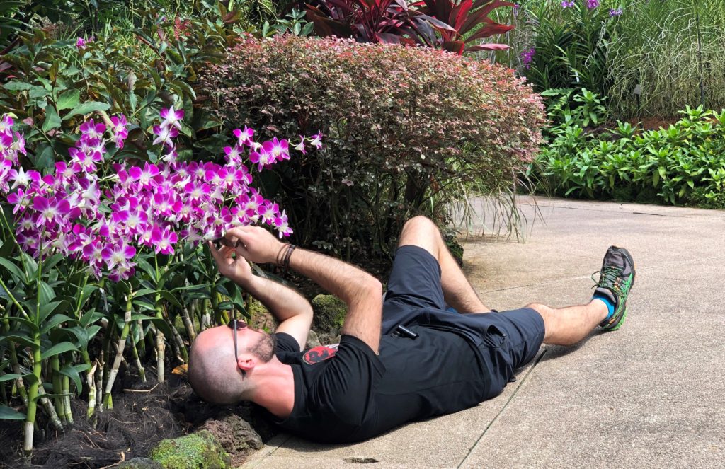 Jeremy takes a photo